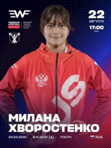 Победы Миланы Хворостенко